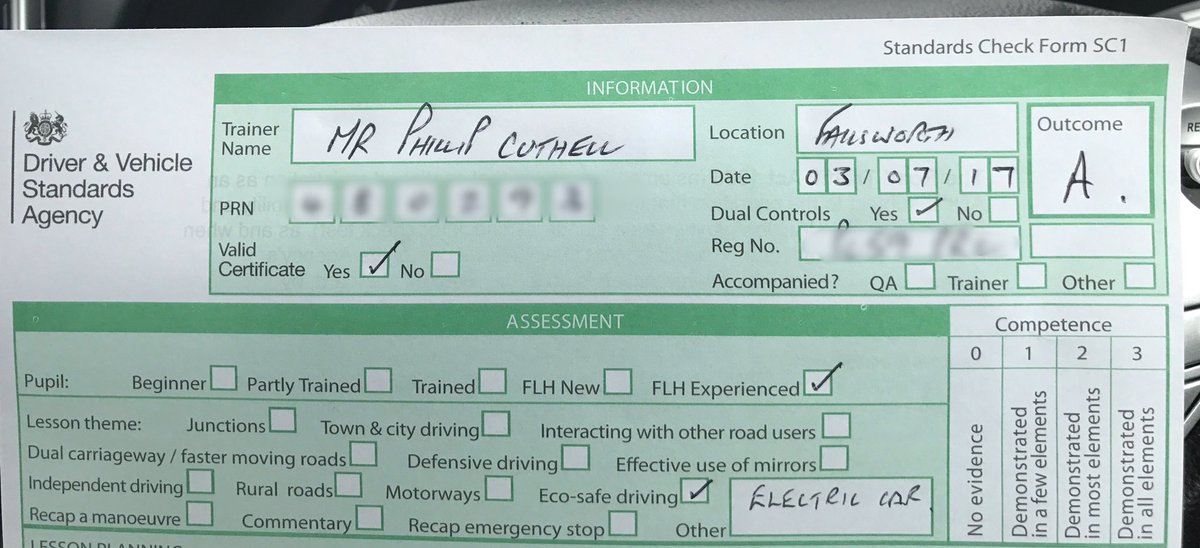 NWAmb_CSM's tweet photo. I've just been and sat my @DVSAgovuk #ADI #StandardsCheck and passed with a #GradeA
What a relief! https://t.co/CkJqkhP4Ni