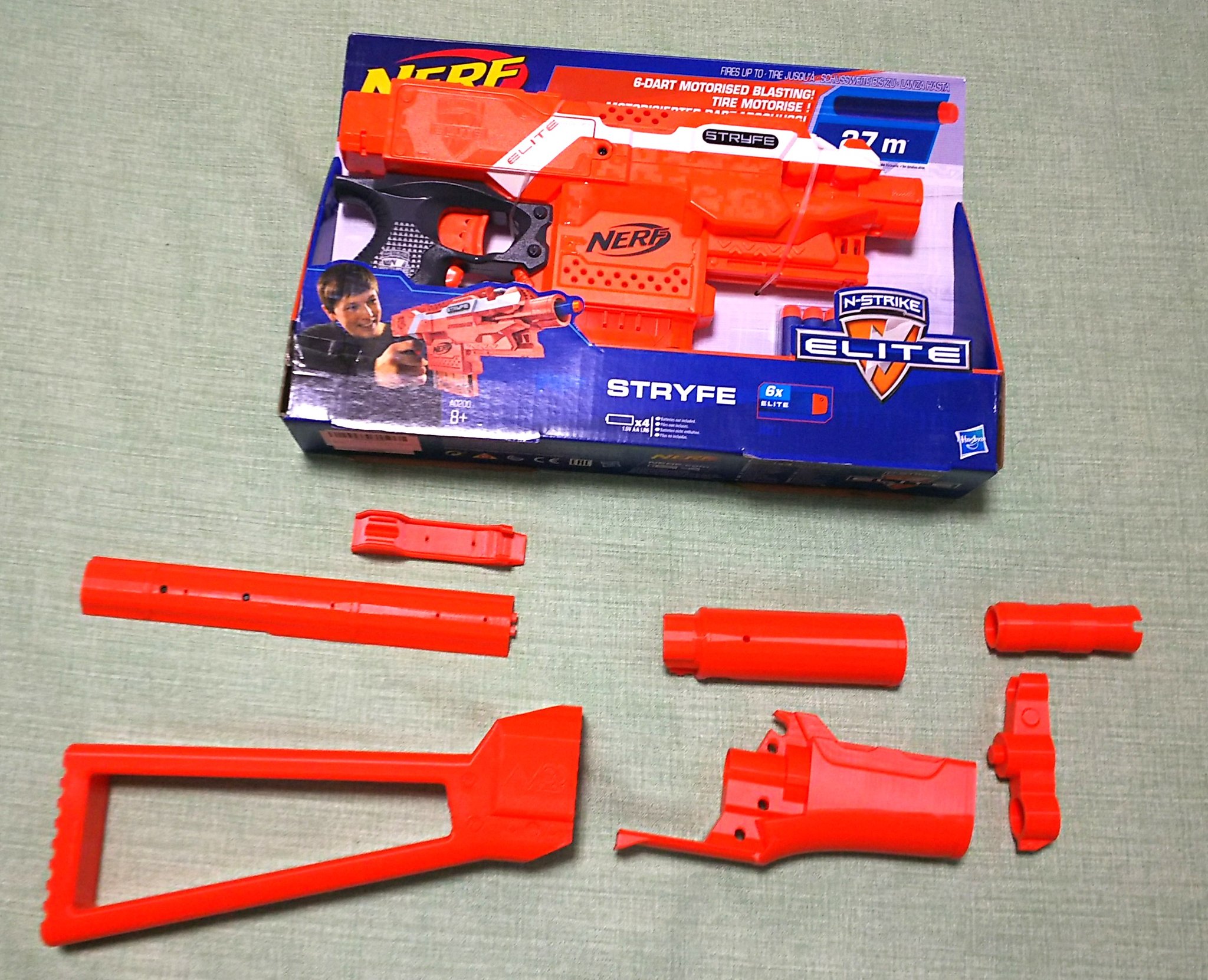 Nerfストライフ改造品 海軍模型工廠 - ナーフ ストライフ 改造 その3