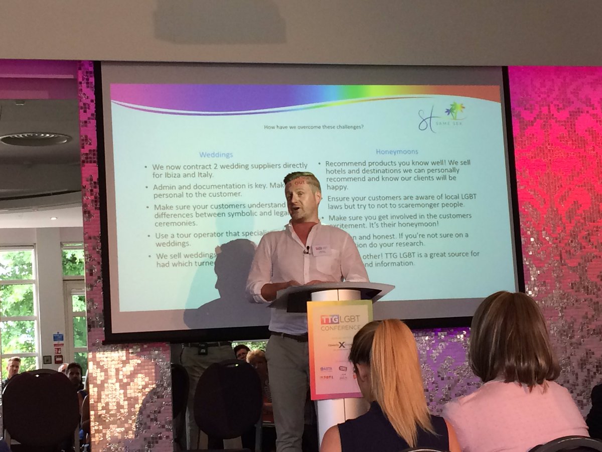 philippajacks's tweet photo. .@theMRswords admits marketing to the LGBT community can be tricky - so get as much advice as possible #TTGLGBT https://t.co/4MKqahg4AR