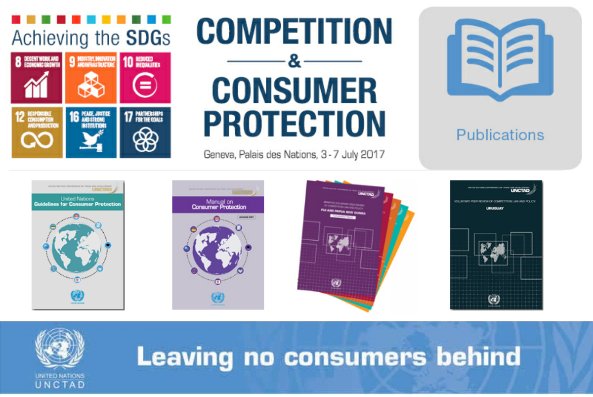 Download <a href="/UNCTAD/">UN Trade and Development</a> Publications on #ConsumerProtection and Competition Here: bit.ly/2tu1qKo
#UN4Consumer #UN4Competition
