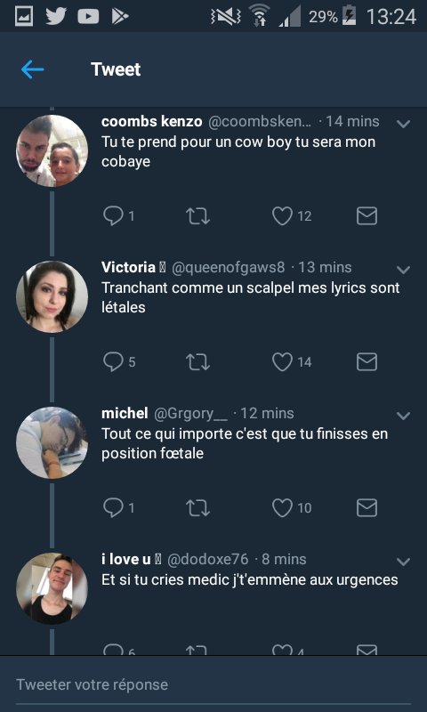 Mr_Ryubi's tweet photo. - Pourquoi tu aimes twitter ? 
- https://t.co/aqJaU66Vvm