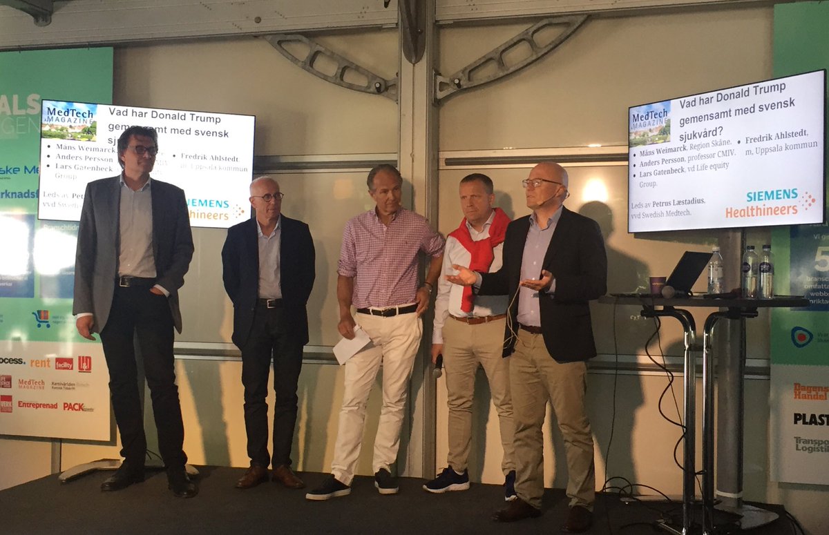 Vi ska inte tala om vården resp leverantörer, vi ska se oss som samarbetspartners! #Almedalen #samverkan