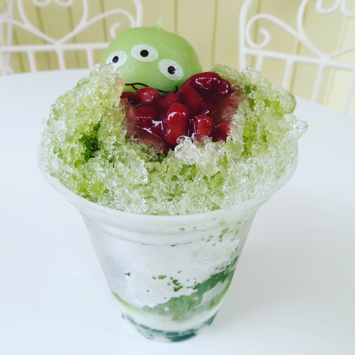 シェイブアイス抹茶あずき