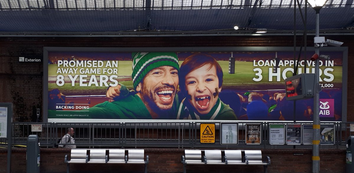 globalire's tweet image. Station takeover @IrishRail Pearse station @AIBIreland #BackingDoing #CaptiveAudiences @PMLGroup @WeAreStarcom