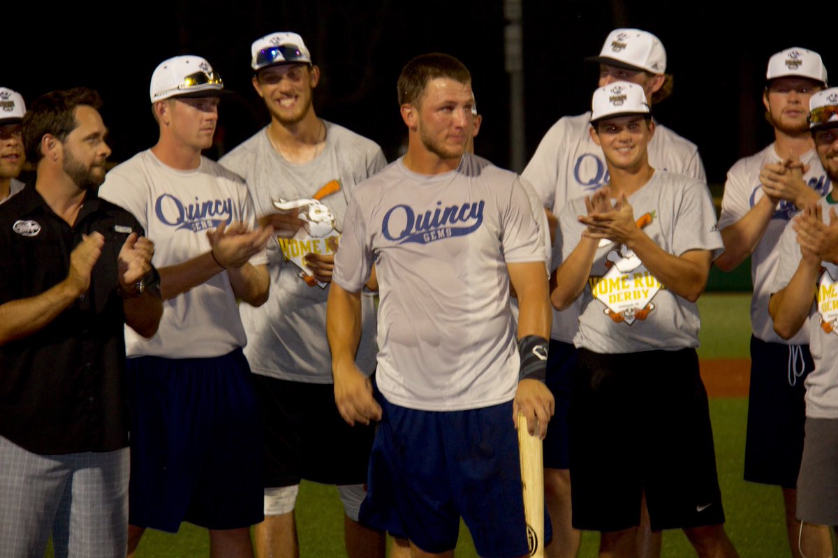 KokomoBaseball's tweet photo. Quincy's Dalton Schumer takes the crown tonight! #HRDerby https://t.co/Ki7gwn0mCI