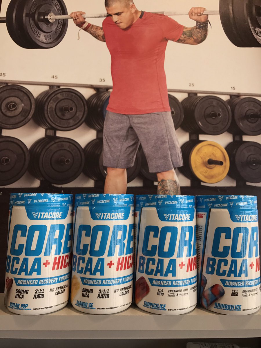 TotalNutritio10's tweet photo. New Bcaa in Vitacore is now on the shelves!With 2 flavors containing caffeine at 200mg and 2 containing HICA at 500mg for optimal recovery💪🏼 https://t.co/XY1xln3VIj