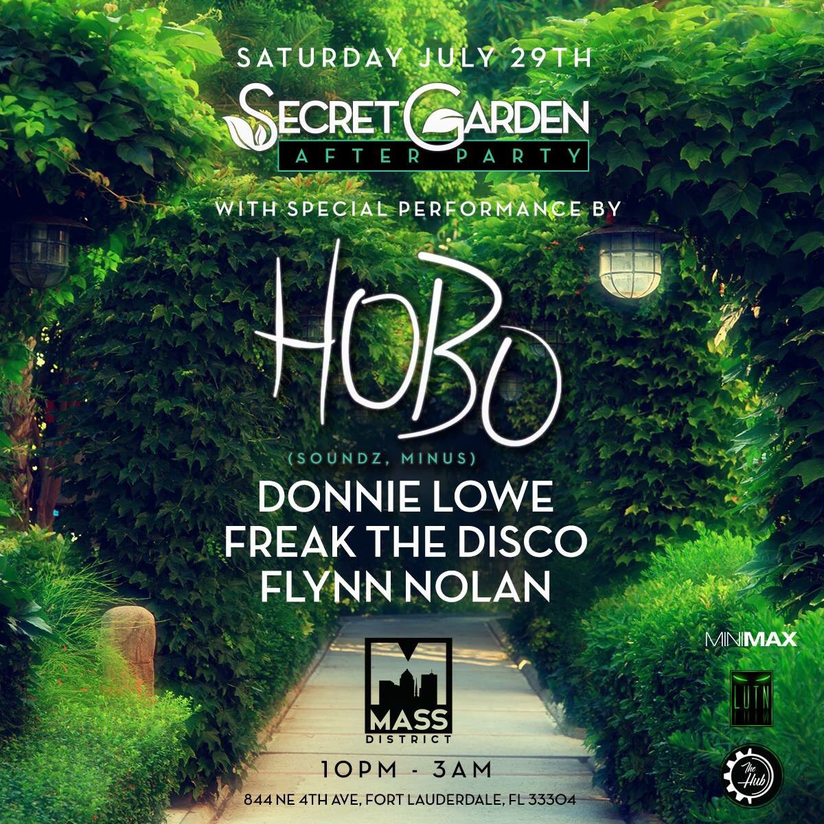 Less than 2weeks till <a href="/secretgardenexp/">Secret Garden</a> (Art Walk / Block Party / After Parties) <a href="/massftl/">MASS District</a>!

Art🎨 + Music🎵 + Food🍔

residentadvisor.net/event.aspx?980…