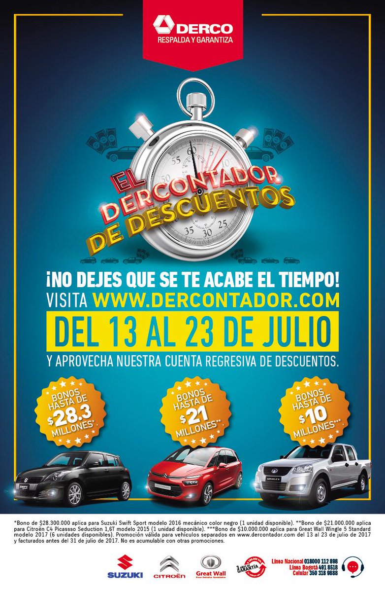 SteevenOrozco's tweet photo. Acá les dejo la super promoción que hay #EstrenarCarro https://t.co/vWBpGRWxns