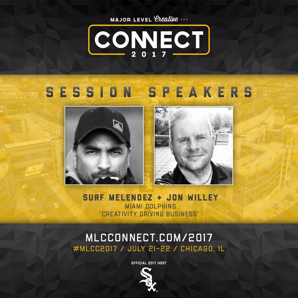 MLCConnect's tweet photo. .@surfm + @jonwilley | "Creativing Driving Business" https://t.co/HkxUfbpclT