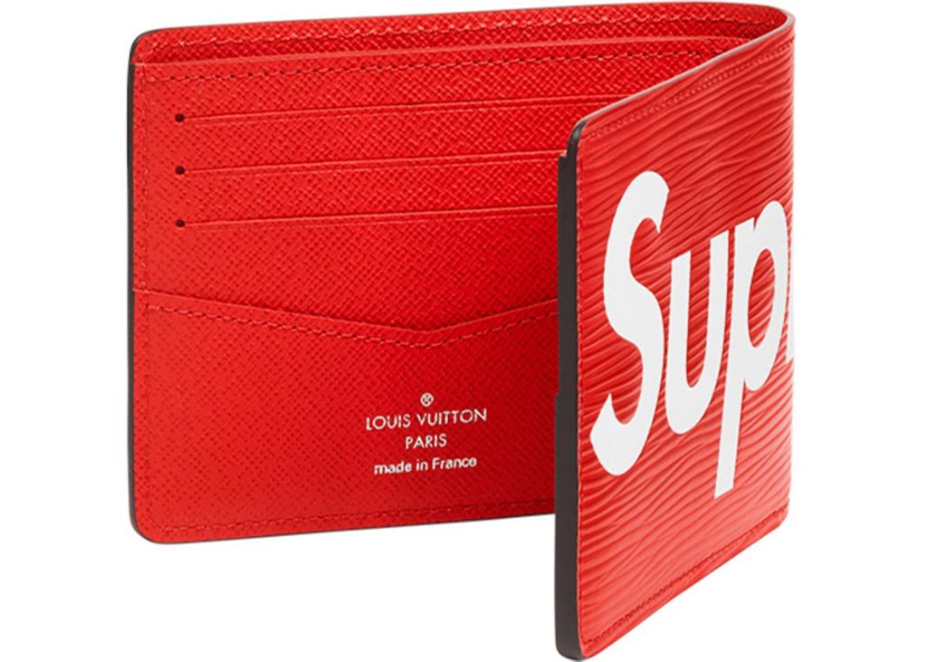 StockX on X: Louis Vuitton x Supreme Slender Wallet Epi --->