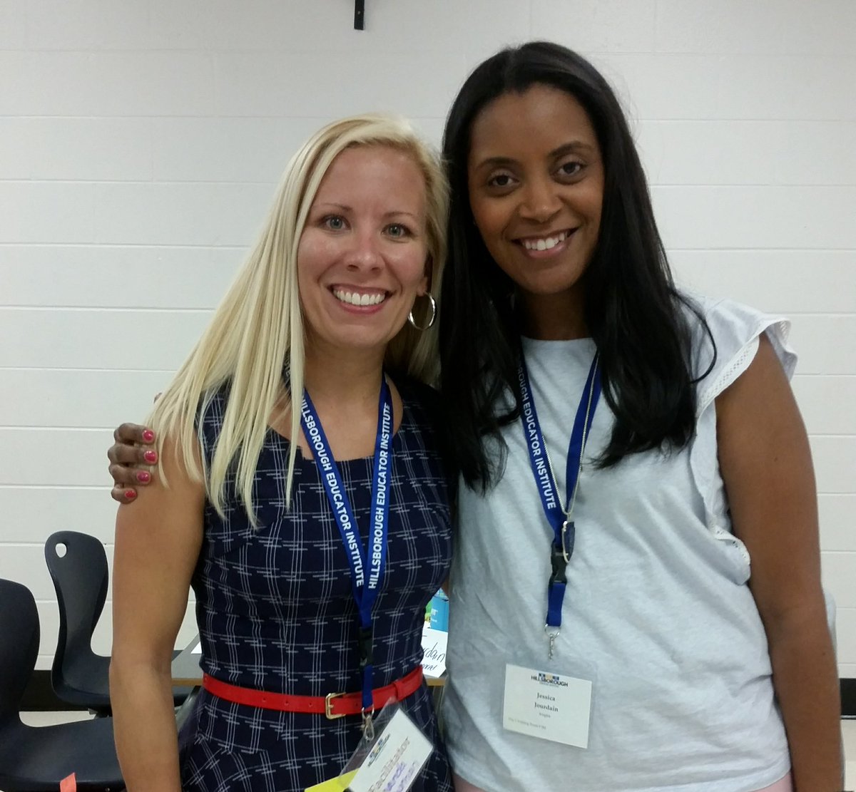 newmansclass's tweet photo. Such a cool surprise to have the aunt of my former student in our #HelloHCPS classroom today! #lovethisfamily @HillsEdInst @KnightsElemen https://t.co/Y7S3h6naX8