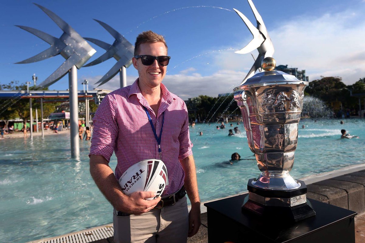 Silverware for the Rugby League World Cup is here. bit.ly/2vvteuH <a href="/TheCairnsPost/">Cairns Post</a> <a href="/RLWC2017/">RLWC2017</a> <a href="/HaydenSmith9/">Hayden Smith</a>