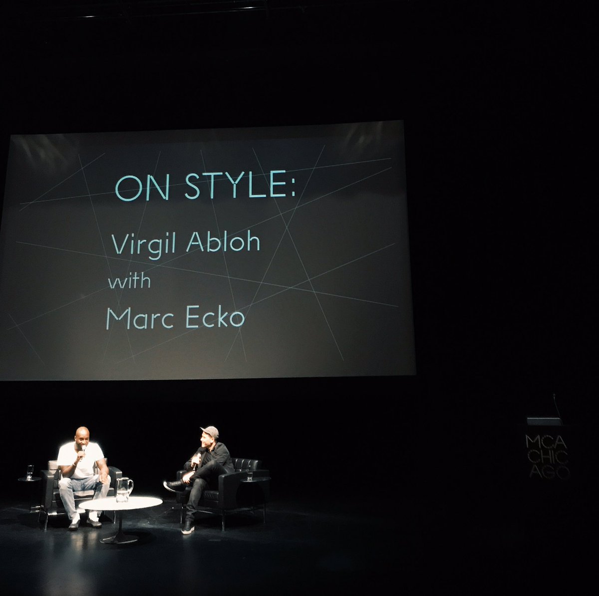 deguz's tweet image. "I don't know how to be an artist, I know how to create. " @virgilabloh @mcachicago #OffWhite