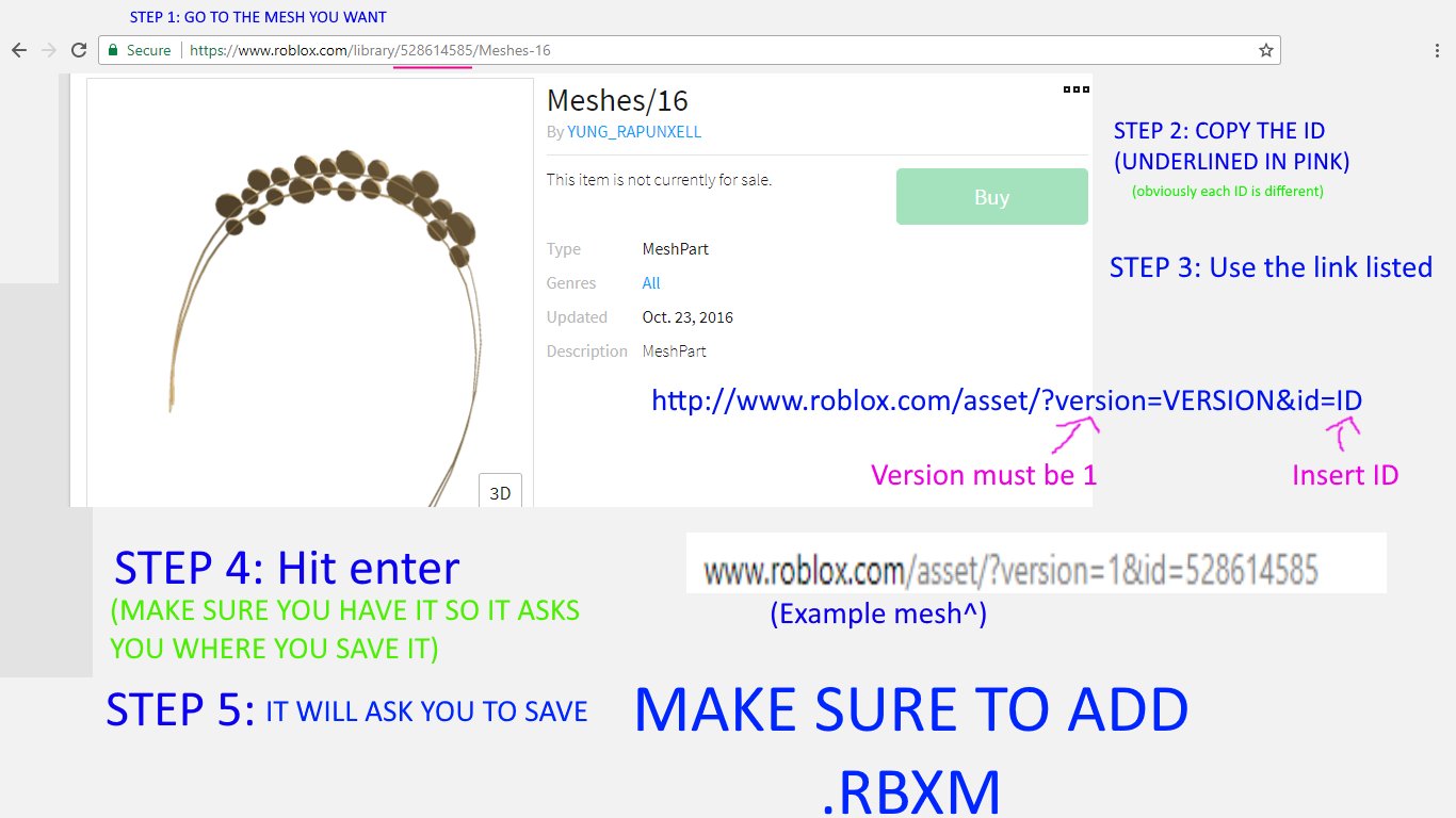 Recolorquette On Twitter How To Steal A Mesh Cause They R Already Stolen So Who Cares - mesh cause they r already stolen mesh library roblox Recolorquette On Twitter How To Steal A Mesh Cause They R Already Stolen So Who Cares - mesh library roblox