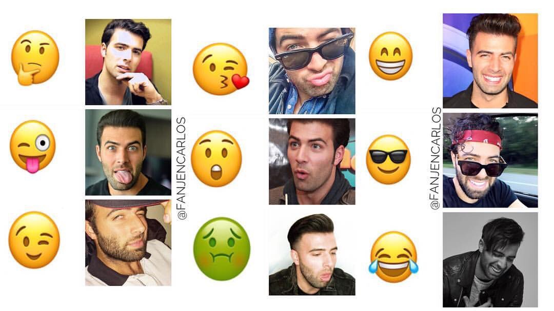 FanJencarlos's tweet photo. En honor del #DiaNacionalDelEmoji - @jencarlosmusic 😎😜🤔😘 jajaja Love you❤️ #FelizDiaDelEmoji https://t.co/18Pe4qHVkM