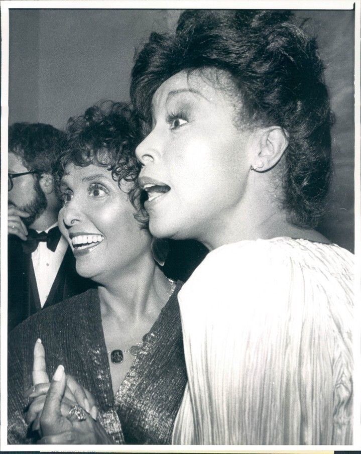 Lena w/ Diahann Carroll(Happy Birthday, QUEEN!) 