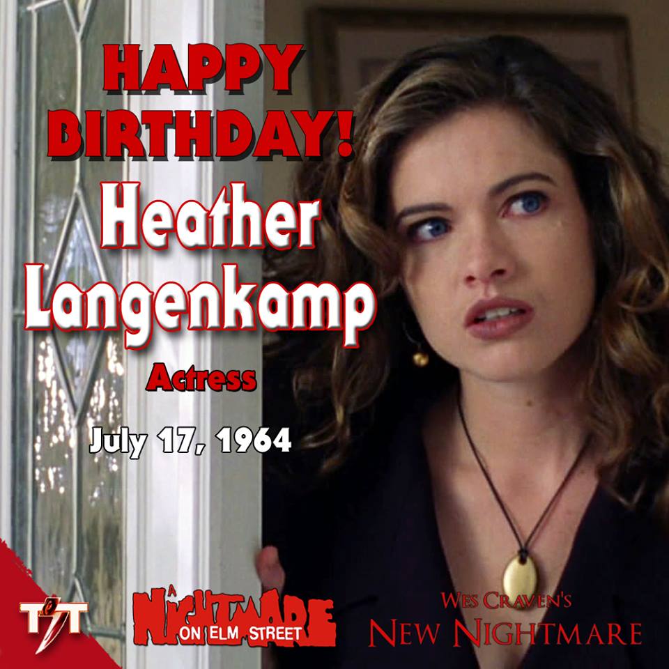 Happy Birthday! Heather Langenkamp   