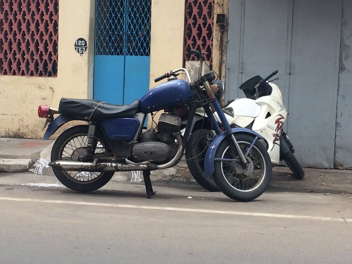 Sunday morning scene