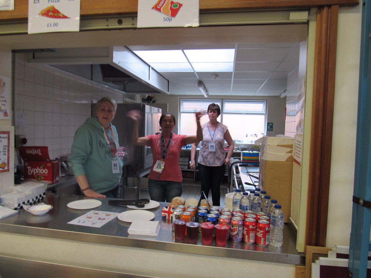 Thanks to all the amazing people who kept us fed &amp; watered today at #Makersphere