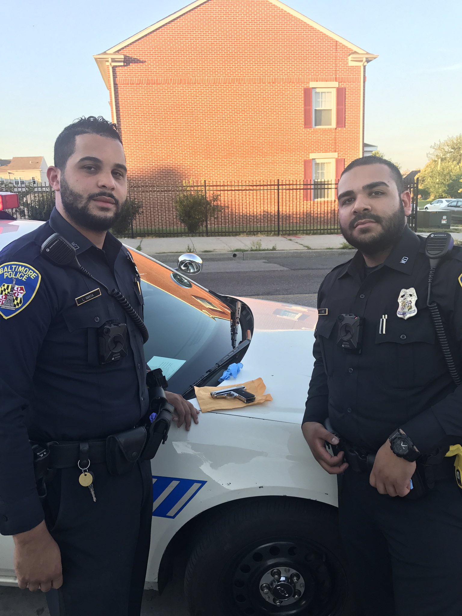 Baltimore City FOP on X: "Officers Garcia and Ortiz of WD ...