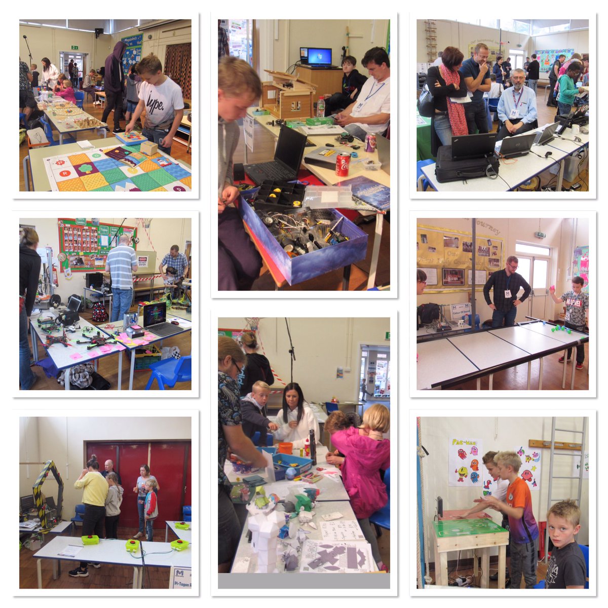 Thank you to all the amazing people who came to run workshops, demos &amp; help at #Makersphere We couldn't do it without you.