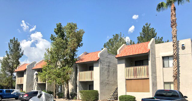 Our team progressing on an apartment complex! Contact us 602-799-2474 or email us Loispainting@hotmail.com