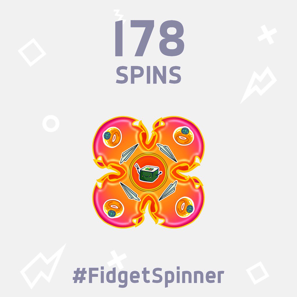 RisolvoKathy's tweet photo. I've just scored 178 spins in this new #FidgetSpinner game! https://t.co/VC5RqigeVV Can you beat me? Can you please https://t.co/RkFLPD8ubT