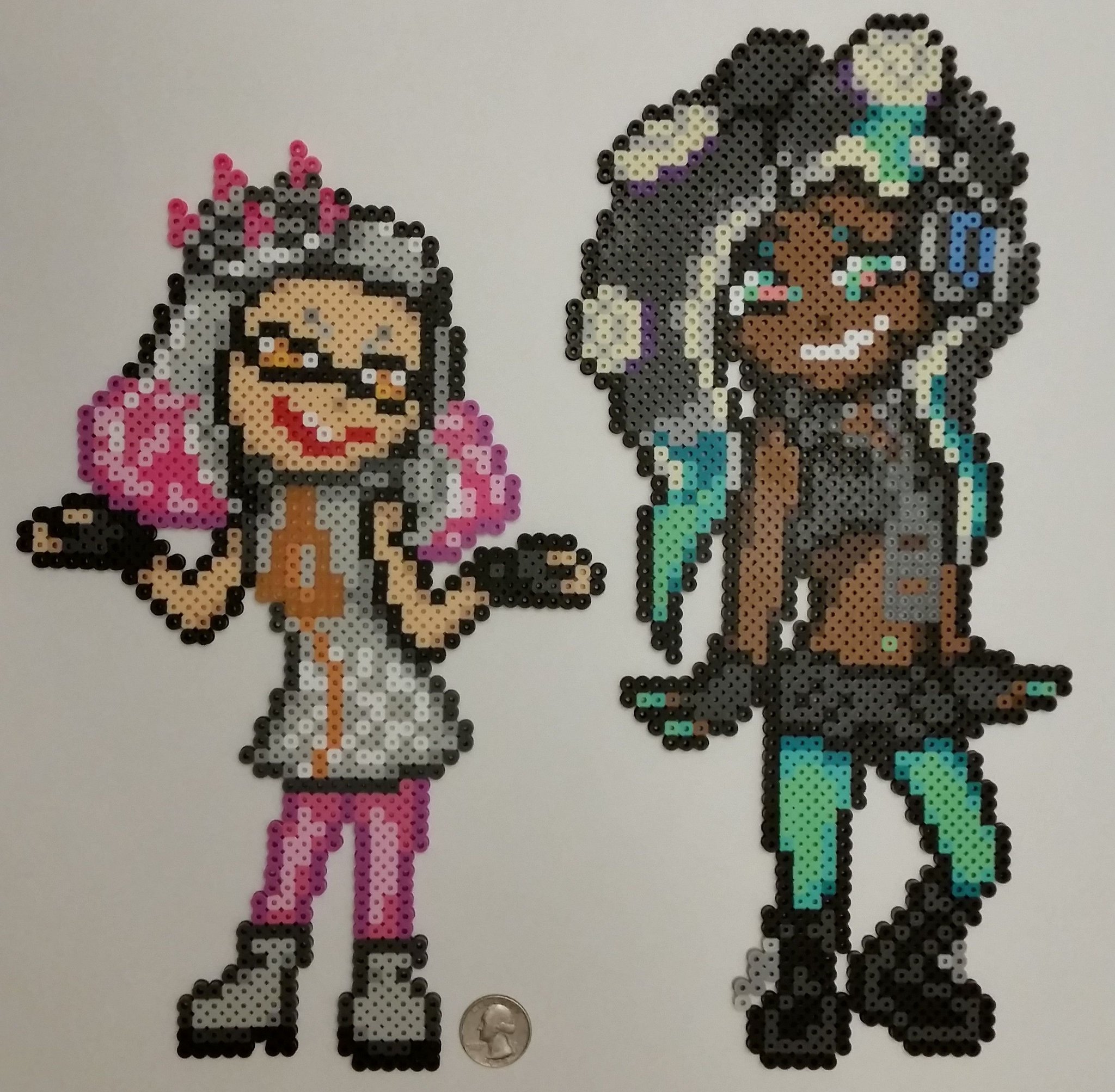 Ryan Family Perlers on Twitter: "Splatoon 2: Pearl & Marina #perler #