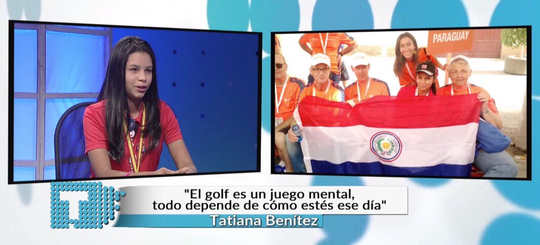 'Empecé a notar que mi salud mejoró desde que empecé a practicar deportes' Tatiana Benitez #Golfista #TribunaPy