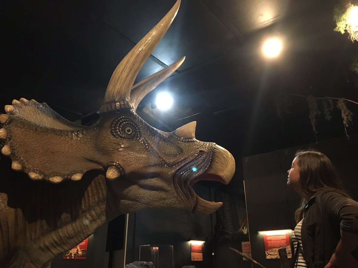 Alex Hastings Vmnh Paleo Had A Great Time Talking Dinos Today At The Schiele Museum In Gastonia Nc For Their Dino Safari Day