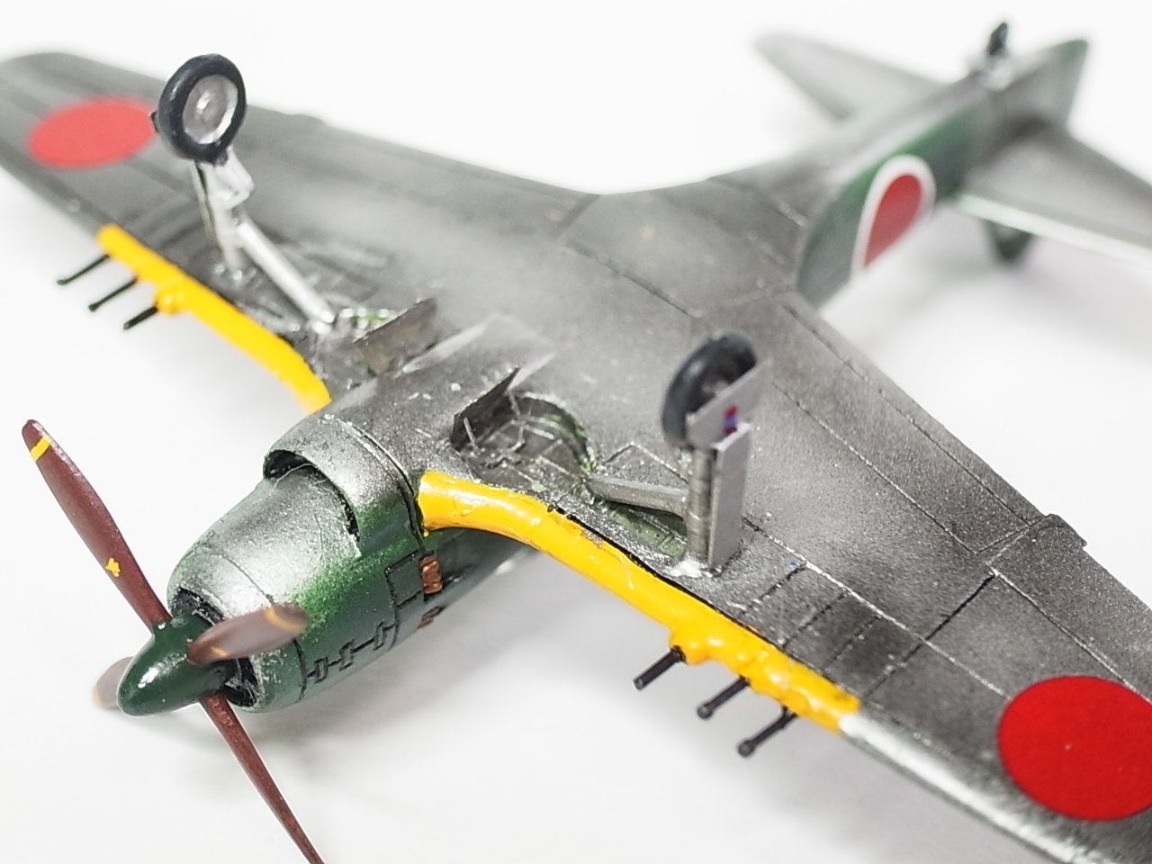 ラクーンモデル 1/48 日本海軍十八試甲戦闘機 陣風 レジンキット