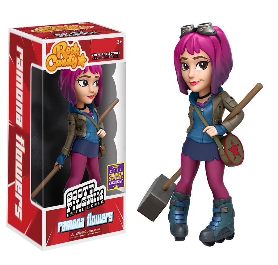 OriginalFunko's tweet image. RT &amp;amp; follow @OriginalFunko for the chance to win an #SDCC exclusive Ramona Flowers Rock Candy!