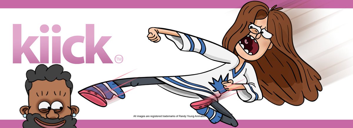 createatopia's tweet image. Banner for the upcoming @YouTube series "Kiick!"