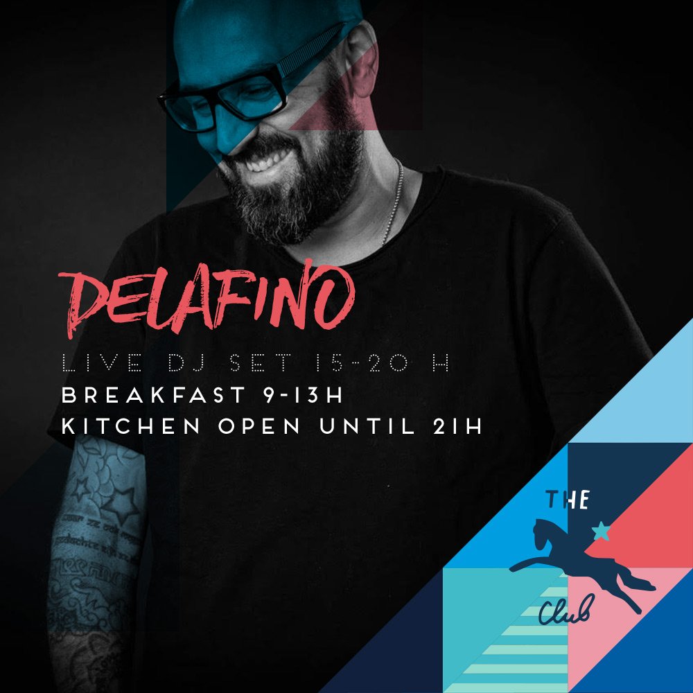 Love music? Enjoy the vibes with Dj 🎧 Delafino at Jockey Club #Ibiza 🙌 #Salinas