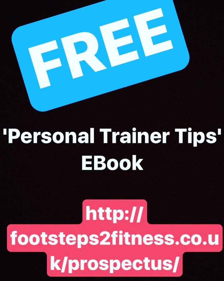 Footsteps2Fit's tweet image. #Free #pt #personaltrainer #fitness #ebook #ebooklover #tips #success #successful #fitfam #fitfamuk #business