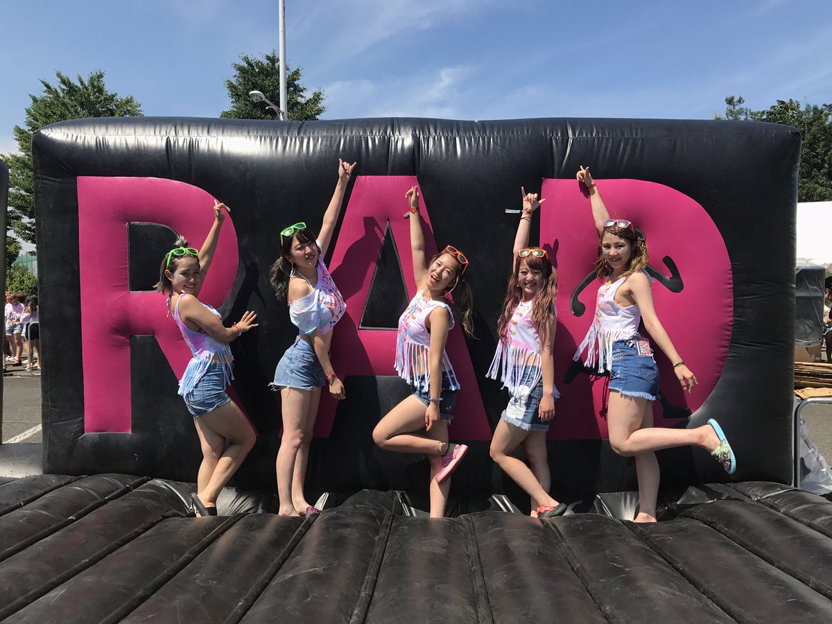 inamoi4151's tweet image. 昨日の余韻半端ない🤣
あや以外ほとんど初で、学校も違うのにこんなにも仲良くなれて、本当に楽しくて最高の１日だった💗
みんなありがとう😆❤️
次ゎナイトプール😎🤙👙

#カラーミーラッド
#colorrun 
#colormerad2017