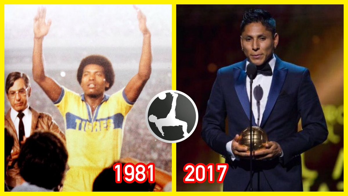 ratonhemeroteca's tweet photo. 🇵🇪🇲🇽 #SUPERCALETA Peruanos ganadores de Balón de Oro mexicano a MEJOR JUGADOR
1981 Gerónimo Barbadillo (Tigres)
2017 Raúl Ruidíaz (Monarcas) https://t.co/bEtQmQSEjO
