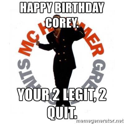 Happy Birthday Hope you have a great day celebrating you!  
