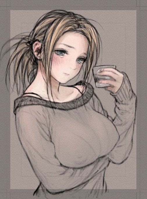 7月16日は秋子さんの誕生日です。 #sisters #神村秋子

○酔ってかわいかった秋子さんに、怒られると分かってて告白してみたら「ずるい...」と泣かれてしまった。
好感度-5 恋愛度+10 