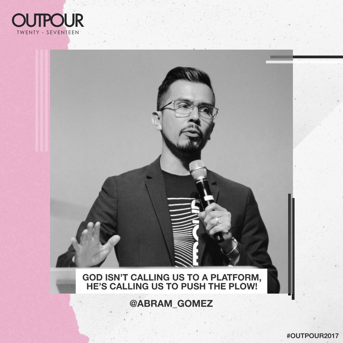 CrossChurchRGV's tweet photo. "God isn't calling us to a platform, He's calling us to push the plow!" - @Abram_Gomez
#OUTPOUR2017 https://t.co/rttimRTqY0