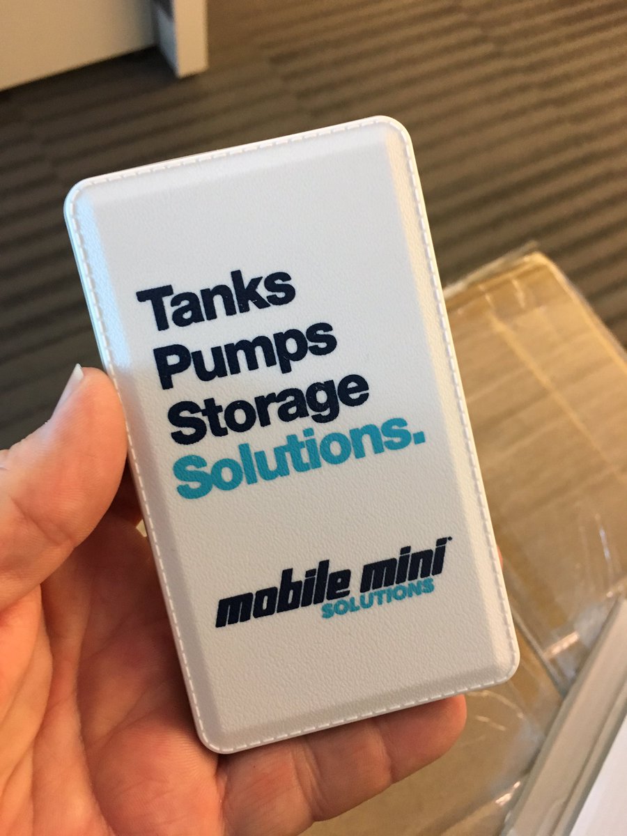 DavisDemo's tweet photo. Special thanks to @MobileMini for providing mobile chargers to our attendees at this Tuesday's School Planners Conference! #davis2017 https://t.co/tlWK2jKcHC