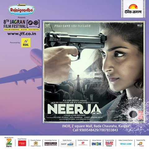 VeblrOfficial's tweet photo. #Sonamkapoor blockbuster #Neerja to be screened at 8th @jagranfilmfest  #jff2017 #KanpurChapter https://t.co/fw05pOkxih