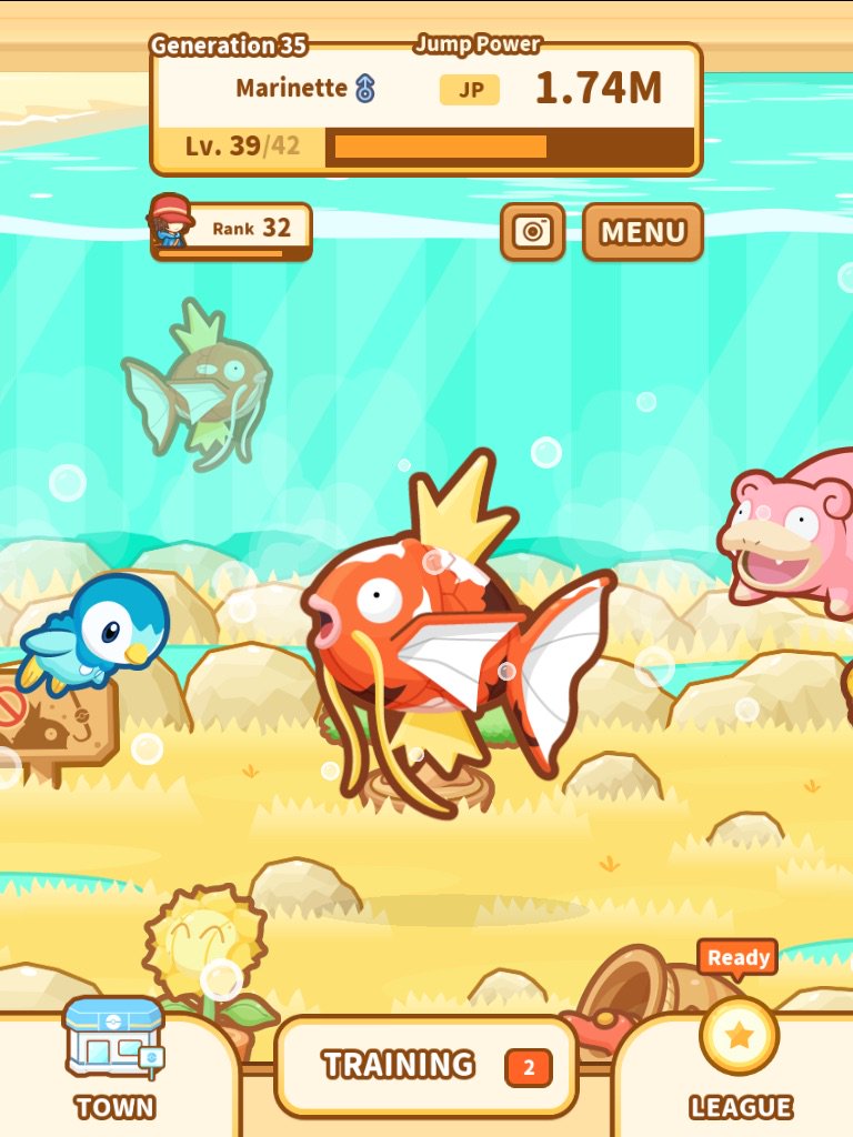 Starstrike28's tweet photo. In the distance, retired Magikarp can be seen enjoying their lives in the depths... #Magikarp https://t.co/pq7AHLmCnP https://t.co/NFI1SWWPeP