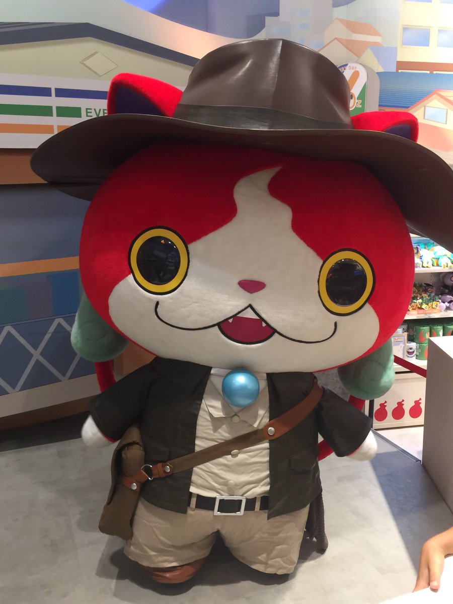 タロニャントリオ En Twitter 東京都 江東区 妖怪ウォッチ オフィシャルショップ ヨロズマート アーバンドック ららぽーと豊洲 にて T トレジャー ジバニャン ジバニャン ヨロズマート 妖怪ウォッチ