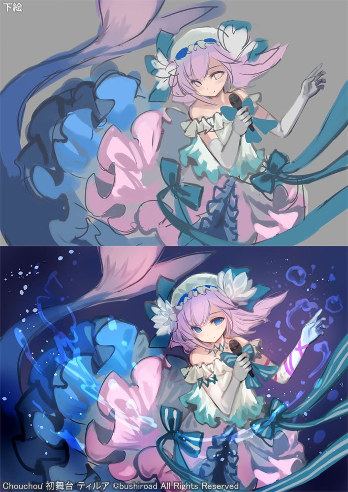 ヴァンガード かわすみ先生がchouchou 初舞台 ティルアのイラストを公開 ヴァンガードギア