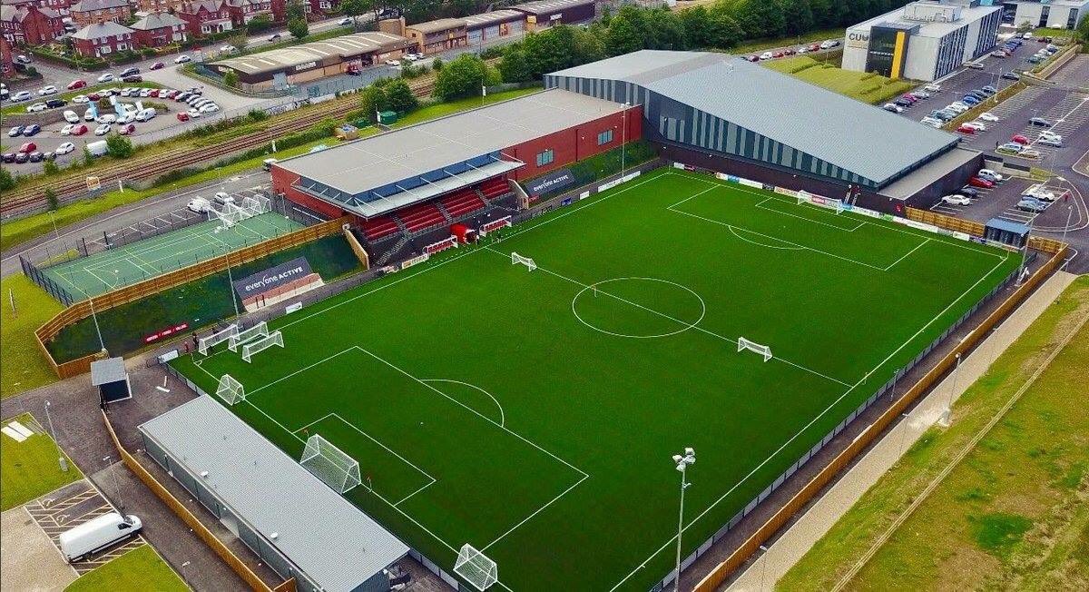 After 10 years of 'away' games, <a href="/safc/">Scarborough Athletic FC</a> finally return home 🏡 🎉 #homecoming #newfacility
