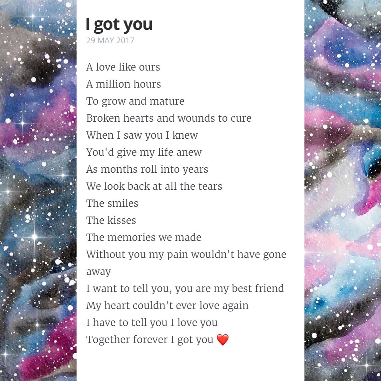 you are my best friend forever poems