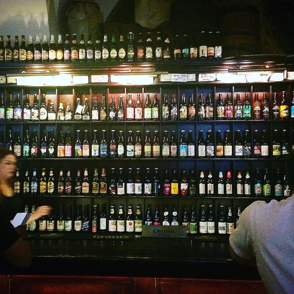SonyZoolander's tweet photo. A lot to choose from #öl #beer #craftbeer #piwo #wall #bottles #flaskor #drink #pickone https://t.co/zsJYHZMKJY