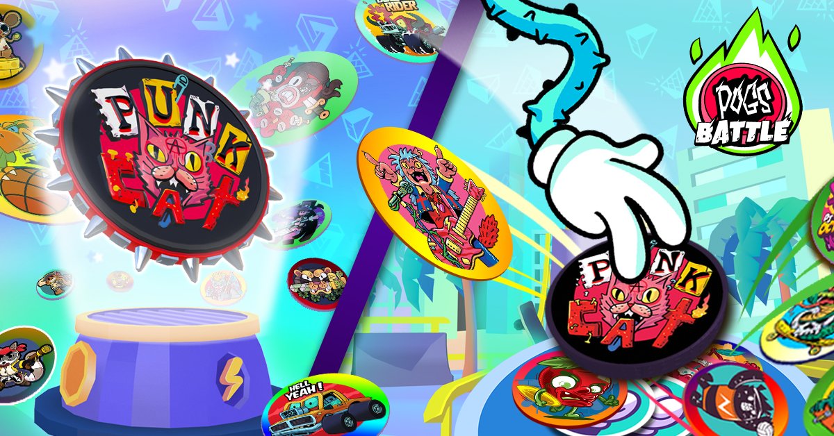 POGsBattle's tweet photo. POGs are like Punk... NOT DEAD! #PogsAreBack #BattleToWin #POGsBattle https://t.co/kFfEpXEGDe