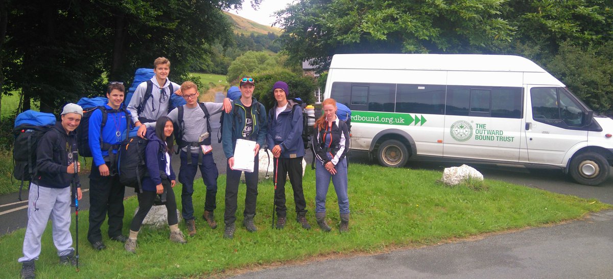 Off they go... #skillsforlife students set off on their self led #expedition. <a href="/AberdoveyCentre/">Outward Bound Aberdovey / Aberyfi and Ogwen</a> <a href="/OutwardBoundUK/">The Outward Bound Trust</a>